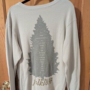 Taylor Swift "In the Trees" Long Sleeve Thermal Large
